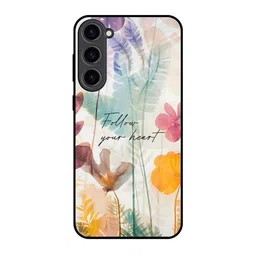 QRIOH Grace Garden Floral Printed Samsung Galaxy S23 Plus 5G Silicone Back Case-picture-15