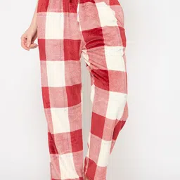 Camey Checked Straight-Leg Lounge Pants-picture-32