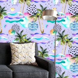 ArtzFolio Printed UV-Resistant Anti-Bacterial Abstract Minimal Art Peel & Stick Wallpaper-image-59