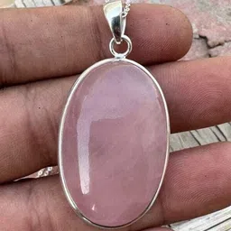 GenZcomplex Silver-Plated Oval Pendants-40