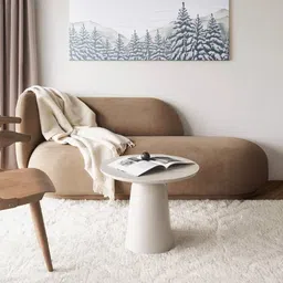 nestroots EliteElegance Beige Velvet Two-Seater Sofa-image-4