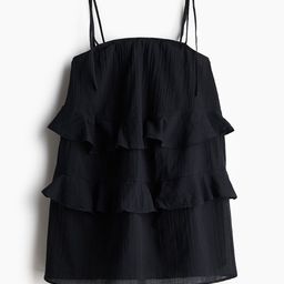 H&M Flounced Cotton Dress-image-27