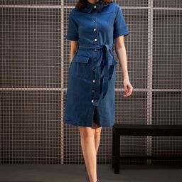 Chemistry Denim Shirt Dress-picture-38