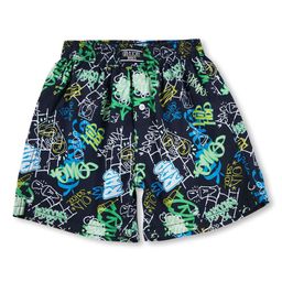 Gini and Jony Boys Graphic PrintedPure Cotton Regular Shorts-48