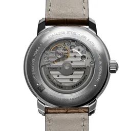 ZEPPELIN Men Leather Straps Analogue Multi Function Automatic Motion Powered Watch 85665 image 3