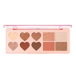 PINKFLASH Velvety Soft & Lightweight Multi Face Palette 6g - Caramel 3-48