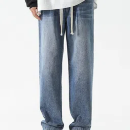 StyleCast x Revolte Men Straight Fit Mid-Rise Light Fade Jeans-image-81