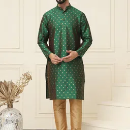 SOJANYA Men Regular Kurta with Churidar image 1