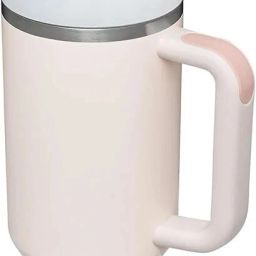 Tumbler with Handle and 1 Straw Flip Lid 1200 ml Bottle (Pack of 1, Steel) Stainless Steel Tumbler-7
