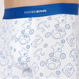 UnderJeans by Spykar Pack Of 2 Outer Elastic Trunk image 4