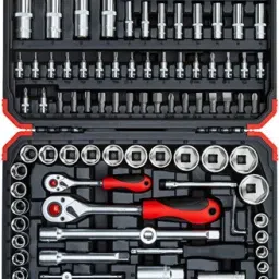 SOCKET SET 1/4"+1/2" R46003094 Socket Set-22