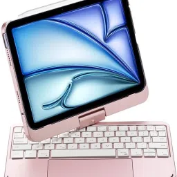 Proelite iPad Air 11 M2 2024, Pro 11 4th/3rd Gen 2022/2021 & iPad Air 5th/4th Gen 10.9" Bluetooth Standard Tablet Keyboard Compatible with Desktop, Laptop, Mac Easy to Use,Plug and Play,Quick, Comfy Durable body-4