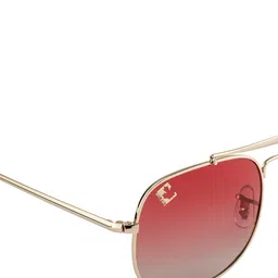 Clark N Palmer Unisex Square Sunglasses with Polarised and UV Protected Lens CNP-SBN-875 image 5
