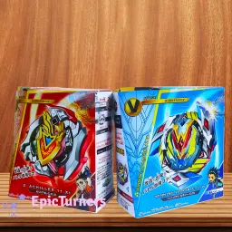 Premium Beyblades Red and Blue Metal Beyblade Combo Spinner Pack of 2-image-49