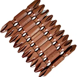 Philips Double Head Screw Driver Bit x10pcs Taparia SBPP6522 -PH2xPH2 pack of 10 bits Screwdriver Bit Set-18
