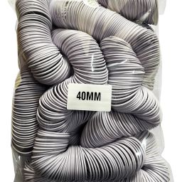 verena 40 MM Spiral Binding White Heavy Quality Plastic Spiral Ring/Coil/Loop Manual Ring Binder-image-39