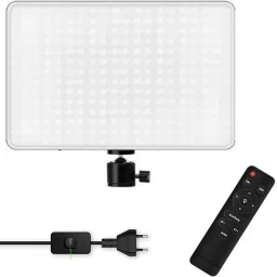 Huntindia 11Inch Video Live Stream Photography Lamp LED Lighting Panel Light with Remote Flash-picture-33