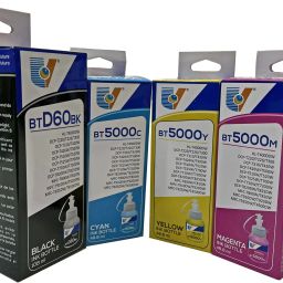 SDS Refill Ink for BT 6000BK / 5000Y/C/M Compatible in Brother HL T4000DW , DCP - T220 ,DCP - T300 ,DCP - T310 ,DCP - T420W ,DCP - T500W ,DCP - T510W , DCP -T520W ,DCP - T700W , DCP -T710W , DCP -T720DW ,DCP - T8200DW , DCP -T825DW Printers Black + Tri Color Combo Pack Ink Bottle image 3