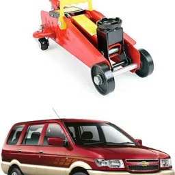 2 Ton Car Hydraulic Trolley Jack For Tavera For All Models Vehicle Jack-image-2