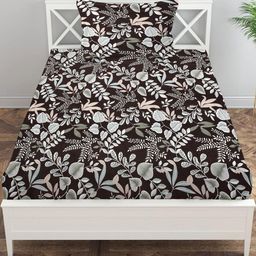 IVAZA Unisex Yellow Bedsheets-image-60