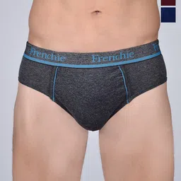 FRENCHIE Pack Of 3 Mid-Rise Basic Briefs FR-MI-BF-PRO-1P-IN-PO3-110-image-58