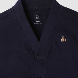 GAP Boys Button-Front Cardigan With Patch Pockets image 3
