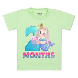 Arvesa Kids Printed Extended Sleeves Applique T-shirt-image-77