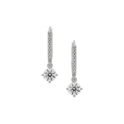 EmoriJisora Drop Diamond Earrings-image-32