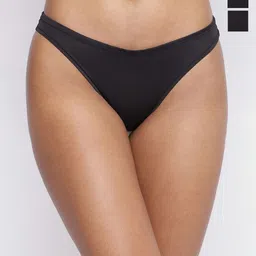 BASIICS by La Intimo Pack Of 3 Low-Rise Bikini Briefs BCPSS010C222-image-12