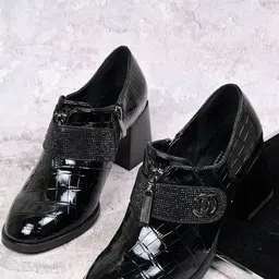 Ronnie Grey Women Printed Derbys-52