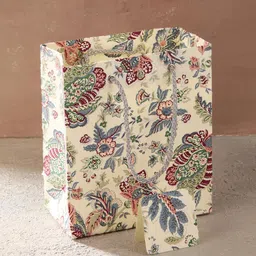 Fabindia Floral Printed Structured Handheld Bag-47