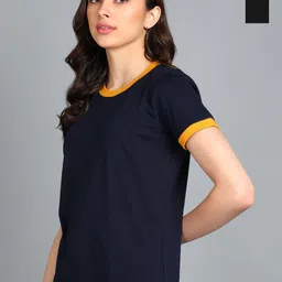 Adyavastram Women Pack of 2 Solid Round Neck Cotton T-shirts-picture-20
