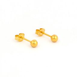 STUDEX Gold-Plated Circular Studs image 2
