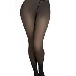 Sizi High-Waist Stretchable Thermal Winter Dual Tone Stocking-image-88