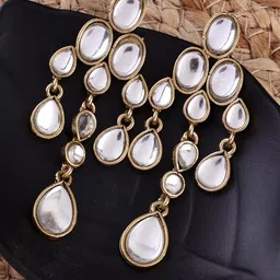 SHONA'S STYLE Teardrop Shaped Drop Earrings-49