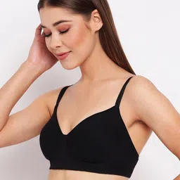 Enamor Solid Full Coverage Non Padded Bra image 2