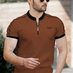 TRIPR Men High Neck T-shirt-image-38