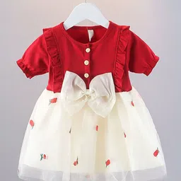 StyleCast Girls Printed Fit & Flare Dress-image-69