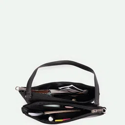 ZOUK Checked Printed Structured Sling Bag image 4