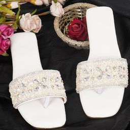PIYARI Women Open Toe Flats-13
