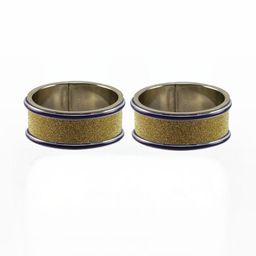 Vidhya Kangan Gold-Toned Stainless Steel Bangles-image-29