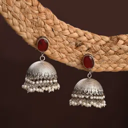 Anvik Contemporary Jhumkas Earrings-picture-30