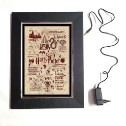 HARRY POTTER LED FRAME 11.5 BY 15.55 15.5 inch LED PHOTO FRAME-image-8