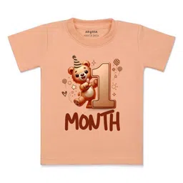 Arvesa Kids Typography Printed Extended Sleeves T-shirt-picture-43