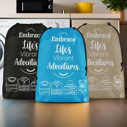 Aura Blue Set of 3 Water Resistant Multi-Utility Organisers-image-96