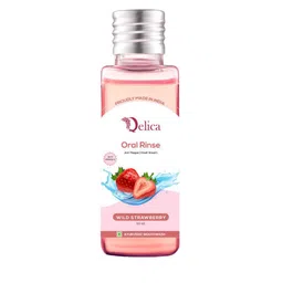 Qelica Oral Rinse Vitamin E Wild Strawberry Mouthwash-50ml-image-39