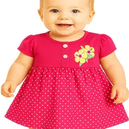 KidzzCart Polka Dot Print Fit & Flare Dress-picture-17