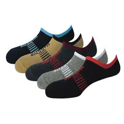 The Roadster Lifestyle Co Pack Of 5 Striped Ankle Length Socks-33