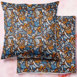 ArtzFolio Multicoloured Set of 2 Square Cushion Covers-image-25