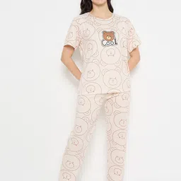 Camey Women Printed Night suit-picture-34